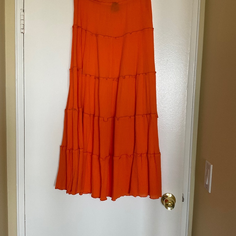 Cotton Full Length Skirt